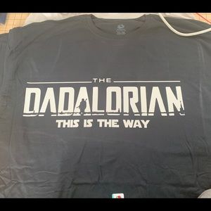 Dadalorian Star Wars inspired shirt